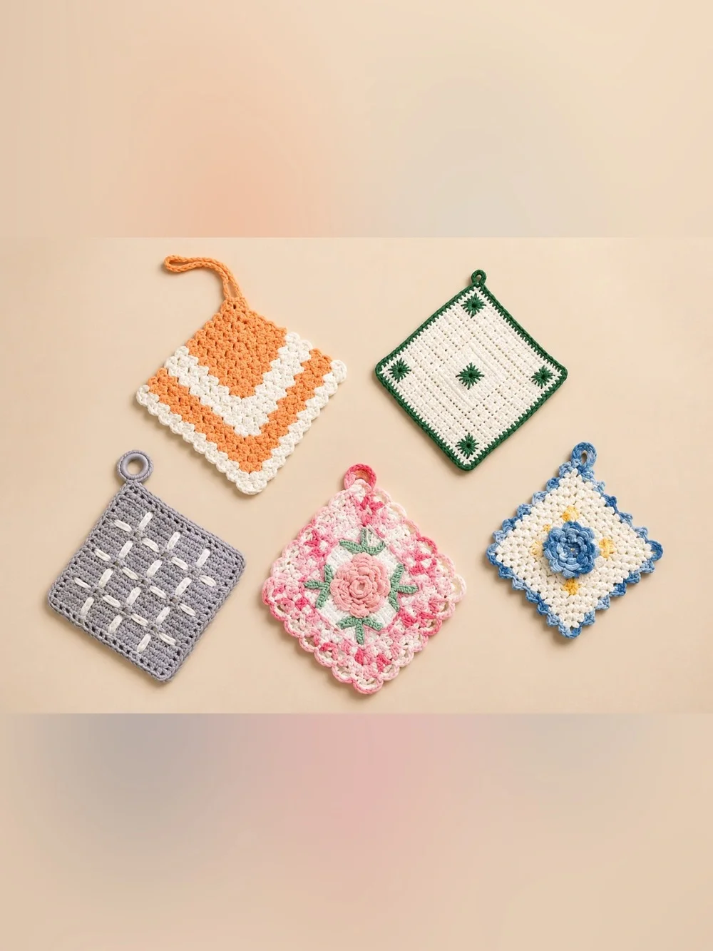 Vintage Set of Potholders